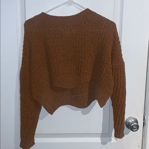 Cropped sweater